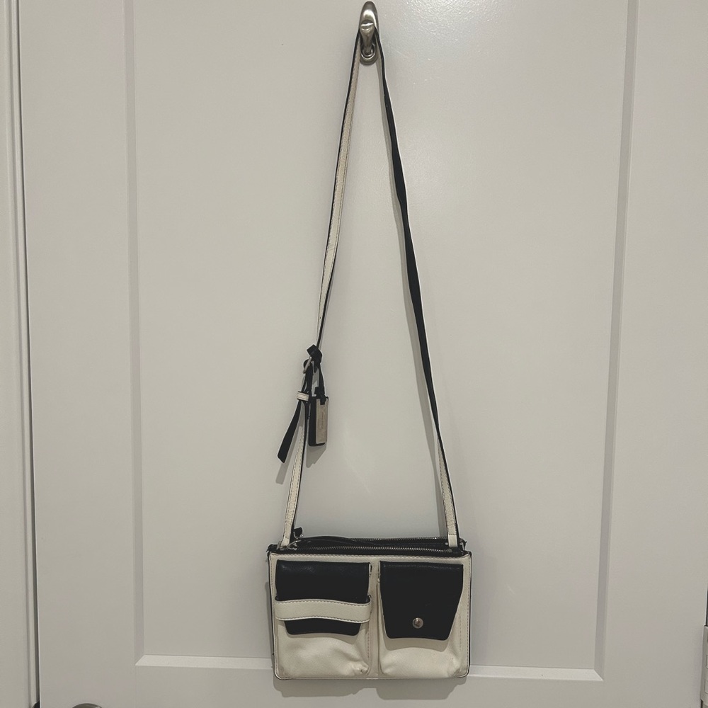 Nine West Black and White Purse